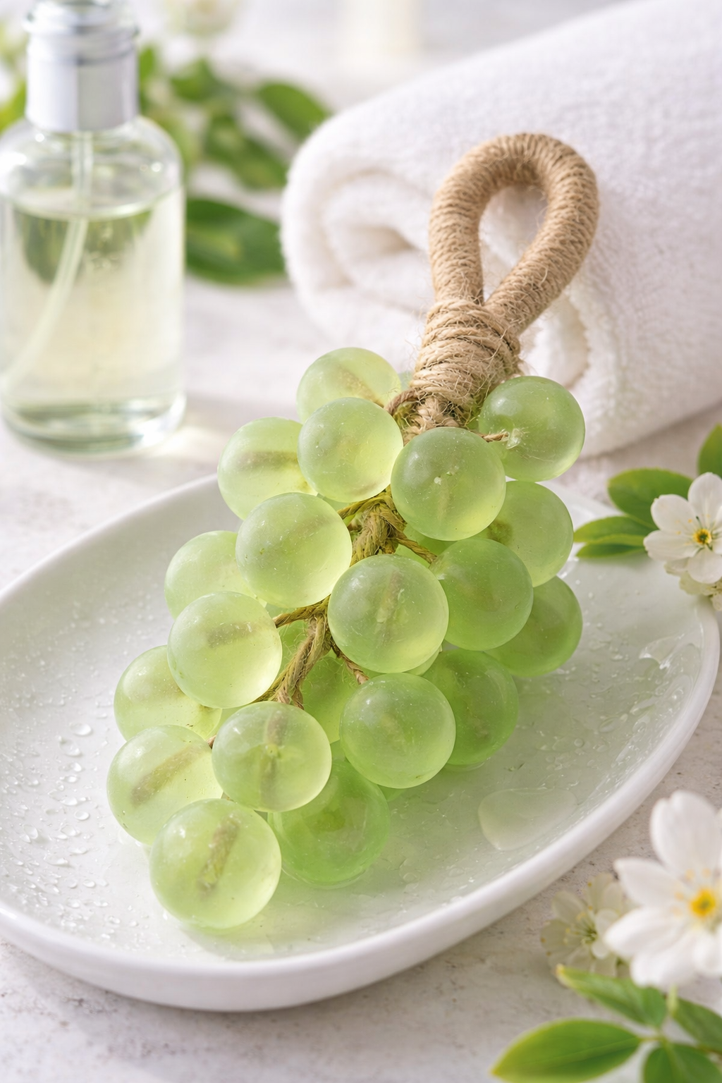 Crystal Grape Soap Cluster