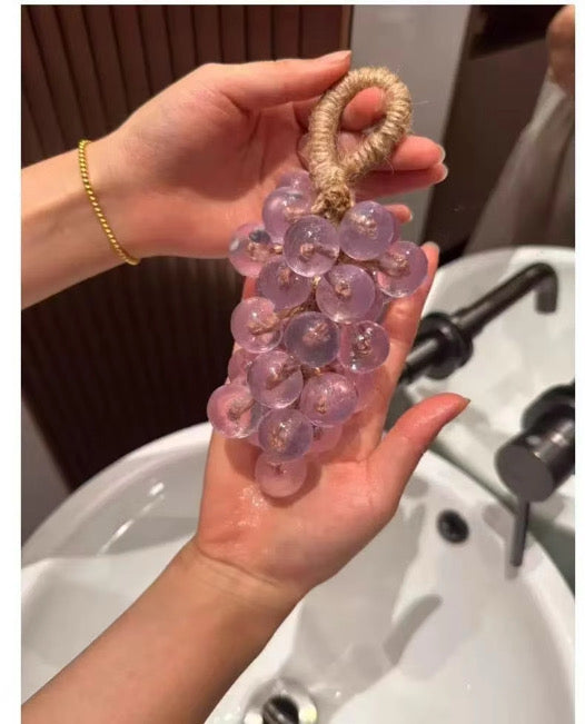 Crystal Grape Soap Cluster