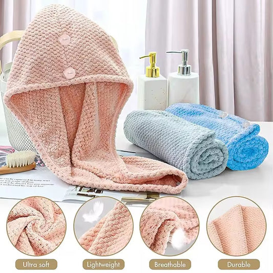 Microfiber Hair Drying Towel