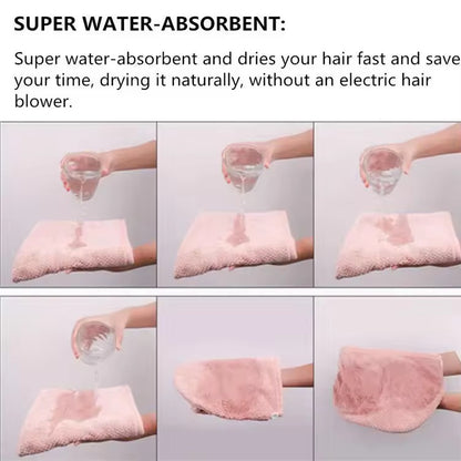 Microfiber Hair Drying Towel